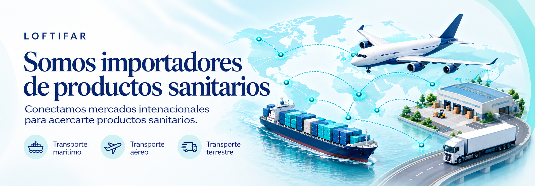Importador de productos sanitarios.